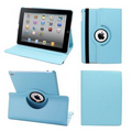 Ipad Mini IV 360 Case, Faux, Light Blue